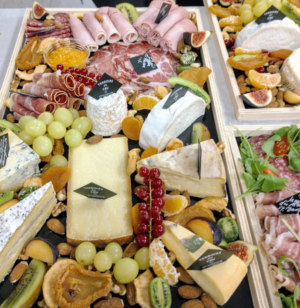 Plateau campagnard (fromages et charcuteries)